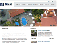 Tablet Screenshot of grupofontedoparaiso.com